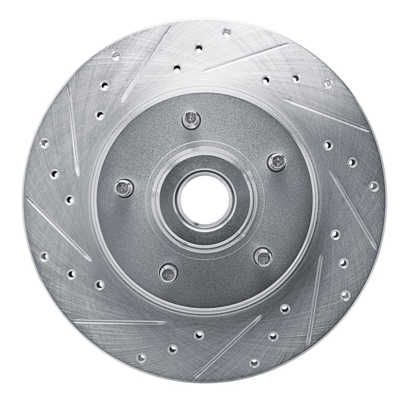 R1 Concepts — R1 74-79 Ford Custom 500 Front Left Drilled & Slotted Silver Brake Rotor
R1 Brake Rotor Drill
