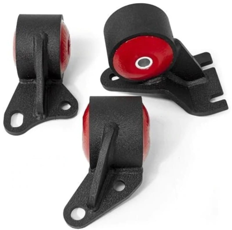 Innovative Mounts — Innovative 88-91 Civic D-Series Black Steel Mounts 75A Bushings (Cable)