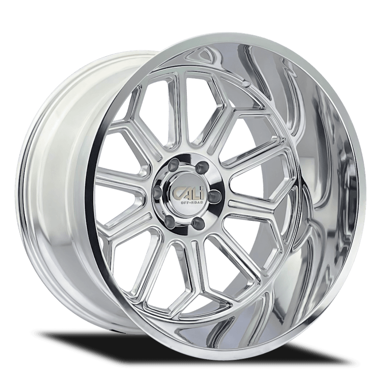 Cali Off-Road — Cali Off-Road 9117 Auburn 20x10 / 6x139.7 BP / -25mm Offset / 106mm Hub Polished Wheel
9117