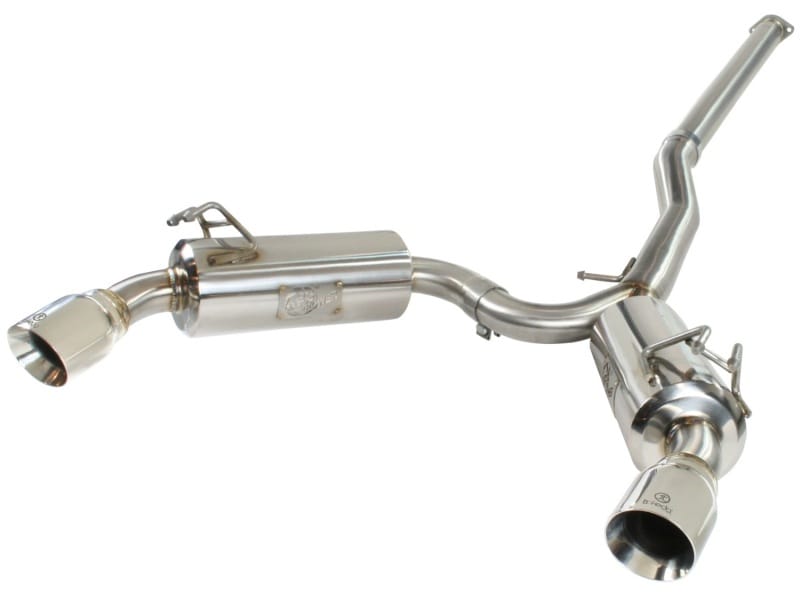 aFe — aFe Takeda Exhaust 304SS Dual Cat-Back w/ Polished Tips 08-13 Mitsubishi Lancer Evo X L4 2.0L Turbo
Cat-Back Exhaust