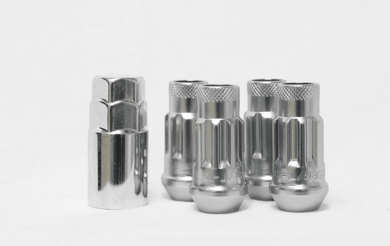 Wheel Mate — Wheel Mate Monster Open End Lug Nut Set of 4 - Chrome 1/2in