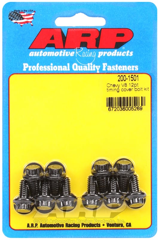 ARP — ARP Chevy V8 12pt Timing Cover Bolt Kit