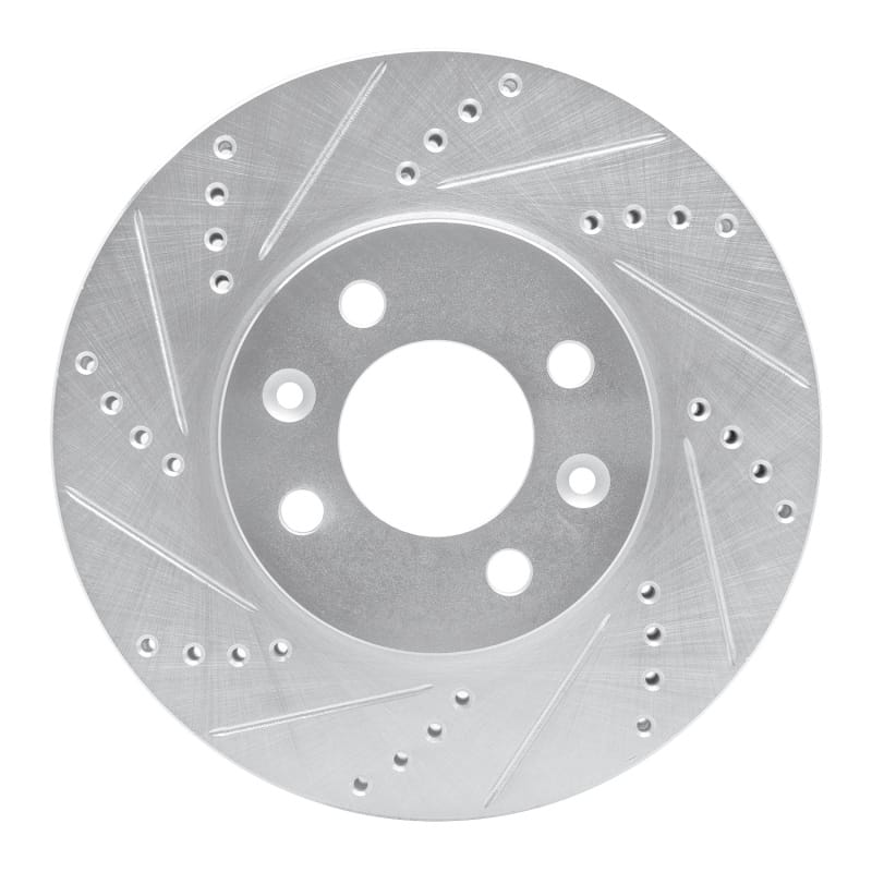 R1 Concepts — R1 88-98 Saab 9000 Front Left Drilled & Slotted Silver Brake Rotor
R1 Brake Rotor Drill