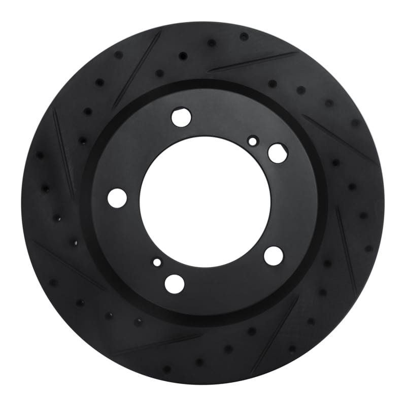 R1 Concepts — R1 08-21 Lexus LX570 Front Left Drilled & Slotted Black Brake Rotor
R1 Brake Rotor Drill