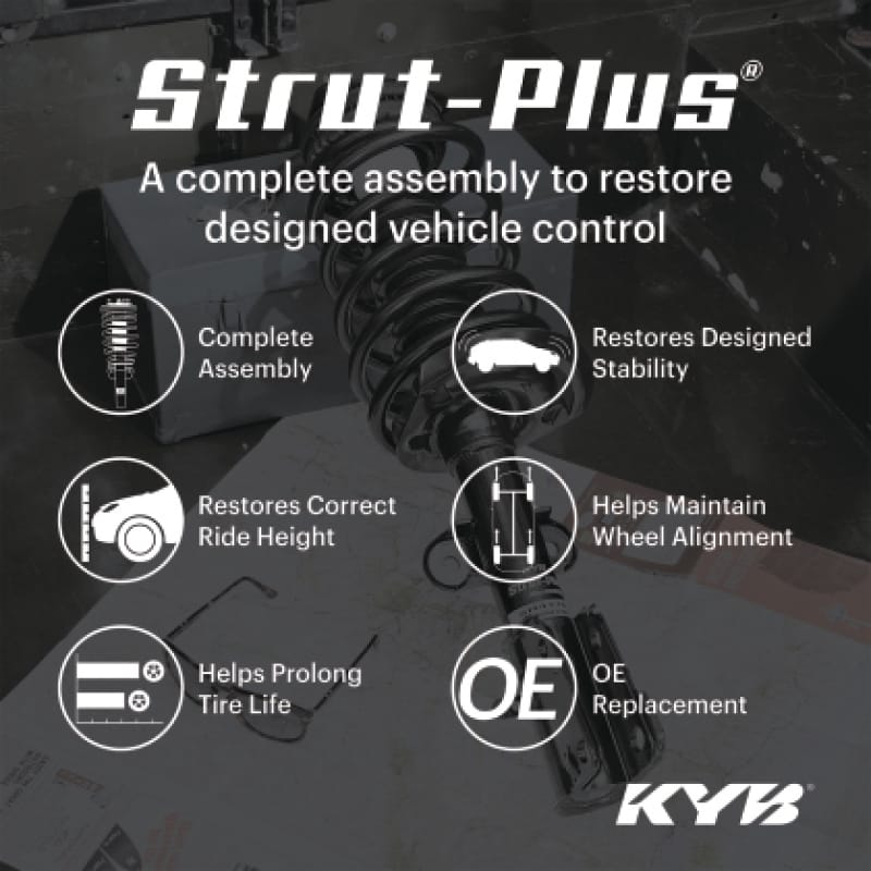 KYB — KYB 10-11 Honda Accord Crosstour / 12-15 Crosstour V6 3.5L Strut-Plus Assembly - Rear Left
