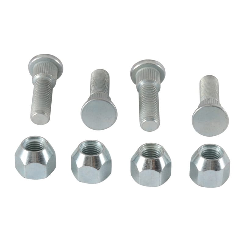 QuadBoss — Wheel Stud & Nut Kit, Rear, Black