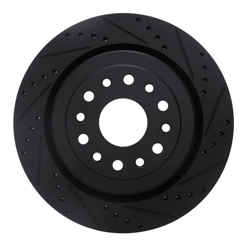 R1 Concepts — R1 19-25 Ram 1500 Rear Right Drilled & Slotted Black Brake Rotor
R1 Brake Rotor Drill