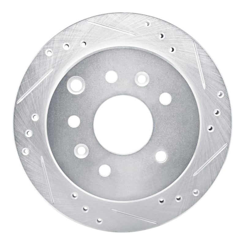 R1 Concepts — R1 90-91 Mazda 929 Rear Right Drilled & Slotted Silver Brake Rotor
R1 Brake Rotor Drill