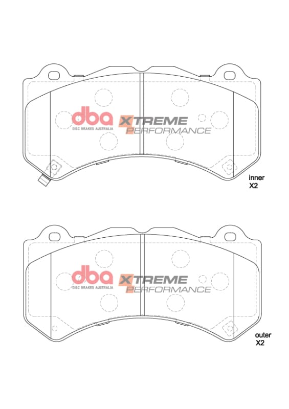 DBA — DBA 18-22 Jeep Grand Cherokee Trackhawk XP Performance Front Brake Pads
Brake Pad