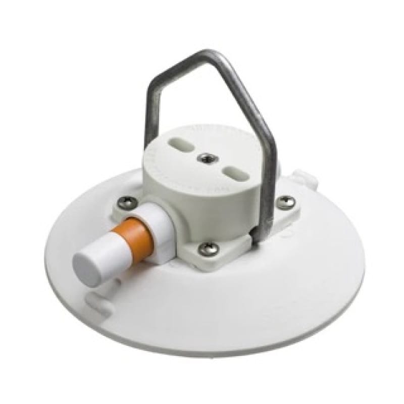 SeaSucker — SeaSucker 6in. SeaSucker w/Pointed Stainless Steel D-Ring - White