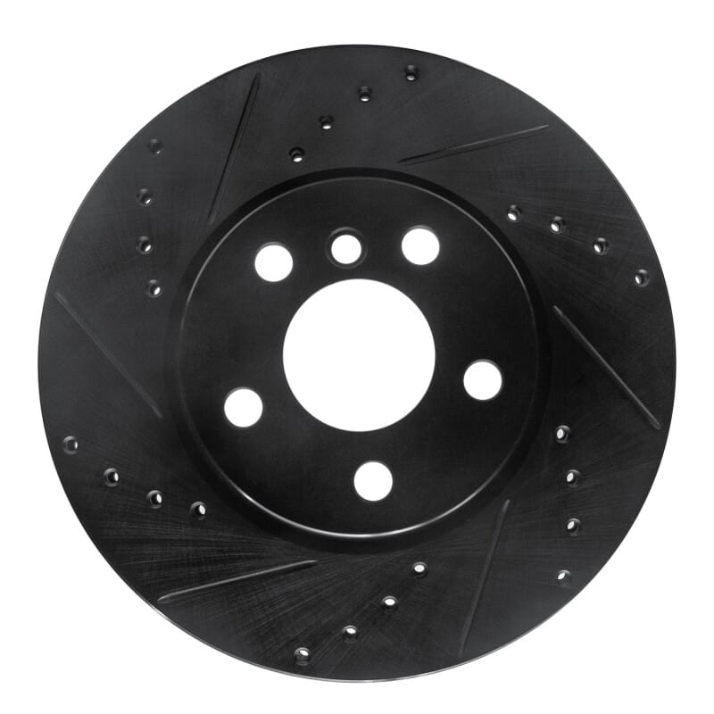 R1 Concepts — R1 14-21 Mini Cooper (Excl Clubman) Front Left Drilled & Slotted Black Brake Rotor
R1 Brake Rotor Drill