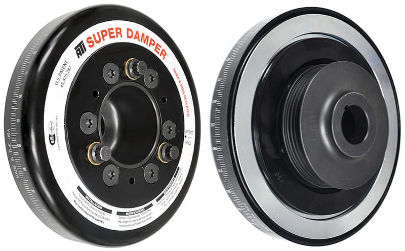 ATI — ATI Damper - 6.325in - Alum - 4Grv - Honda B - Race Damper - Steel Hub - 2 Ring