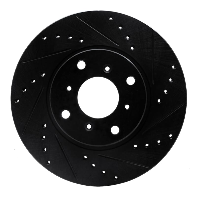 R1 Concepts — R1 92-96 Honda Prelude Front Right Drilled & Slotted Black Brake Rotor
R1 Brake Rotor Drill