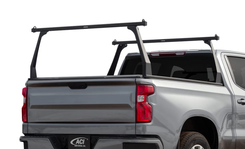 Access — Access ADARAC Aluminum Series 16+ Toyota Tacoma 5ft Box Matte Black Truck Rack