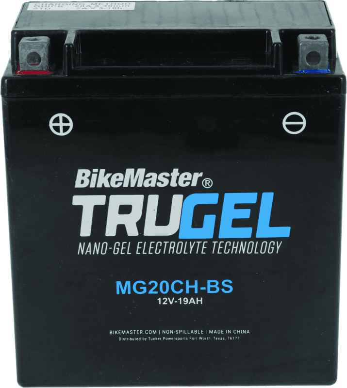 BikeMaster — BikeMaster TruGel Battery - MG20CH-BS