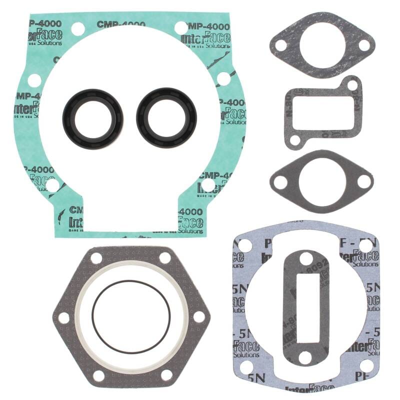 Vertex Pistons — Vertex Gaskets JLO-Cuyuna L372/L380 FC/1 Complete Gasket Kit w/ Oil Seals