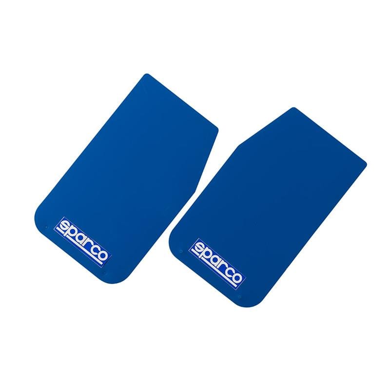 SPARCO — Sparco Mud Flap Pair Blue