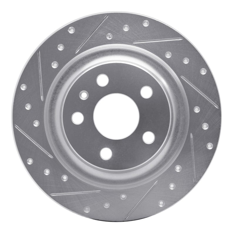 R1 Concepts — R1 18-25 Volvo S60 Rear Left Drilled & Slotted Silver Brake Rotor
R1 Brake Rotor Drill