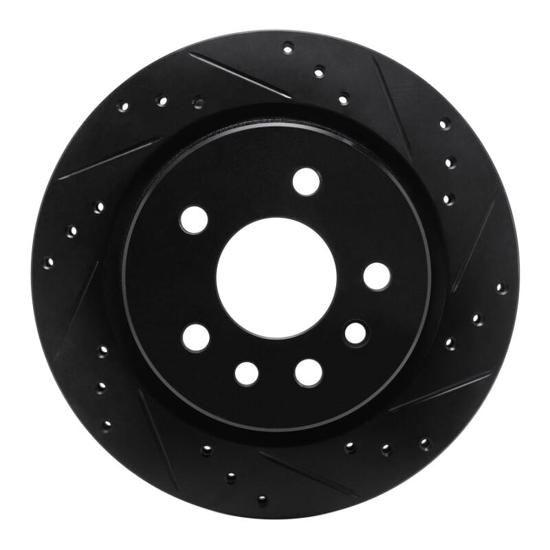 R1 Concepts — R1 01-01 Cadillac CATERA Rear Right Drilled & Slotted Black Brake Rotor
R1 Brake Rotor Drill