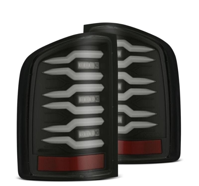 AlphaRex — AlphaRex 07-14 Chevrolet Silverado 1500/2500HD/3500HD Luxx-Series LED Tail Lights Blk w/Smoked Lens
Taillight Assembly