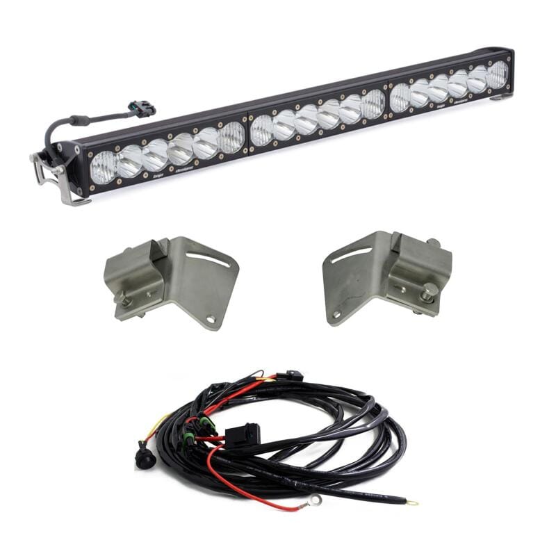 Baja Designs — Baja Designs 2017 Chevreolet Silverado 2500/3500 HD 30in OnX6+ Grille Light Bar Kit - 5000K Daylight