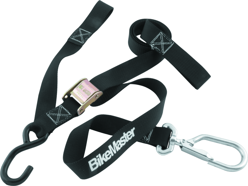BikeMaster — BikeMaster Tiedown 1-1/2in Swivel Softhook - Black