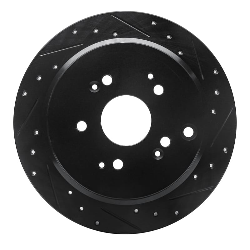 R1 Concepts — R1 02-04 Honda Odyssey Rear Right Drilled & Slotted Black Brake Rotor
R1 Brake Rotor Drill