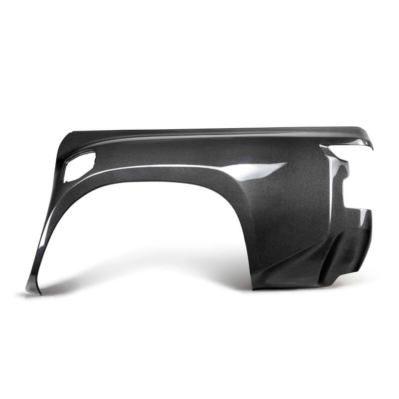 Seibon — Seibon 2022 Nissan Frontier MB-Style Carbon Bedsides Fibers Pair (2in rise 4in Wider)