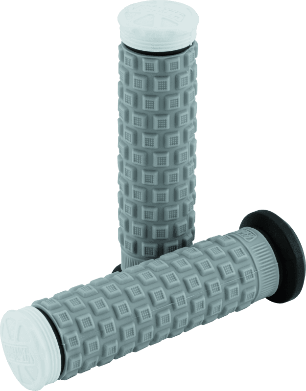 ProTaper — Handlebar Grip - ATV Pillow Top Black/Gray/White (Small Flange)