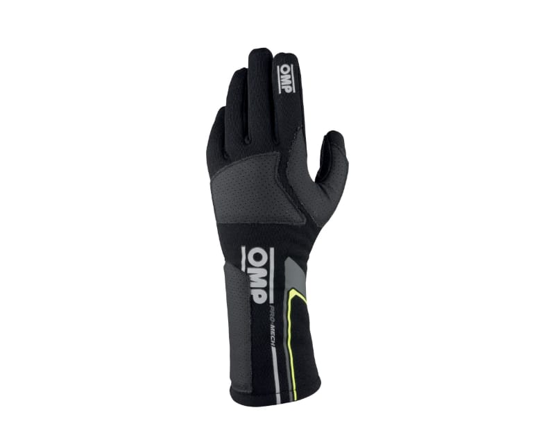 OMP — OMP Pro Mech Evo Gloves Black - Size XL (Fia 8856-2018)