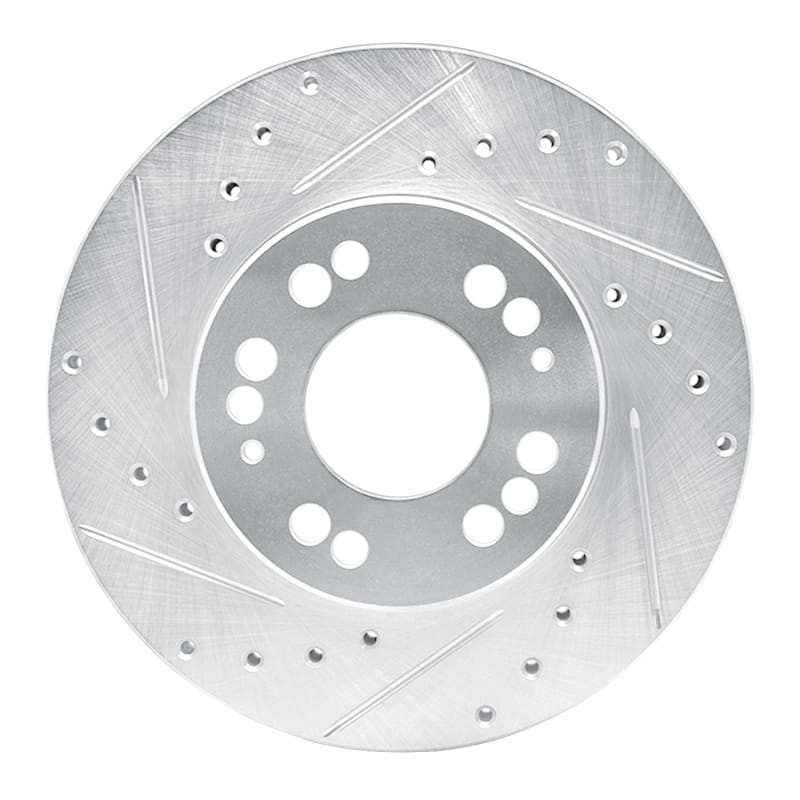 R1 Concepts — R1 1991-2004 Dodge STEALTH Front Left Drilled & Slotted Silver Brake Rotor
R1 Brake Rotor Drill