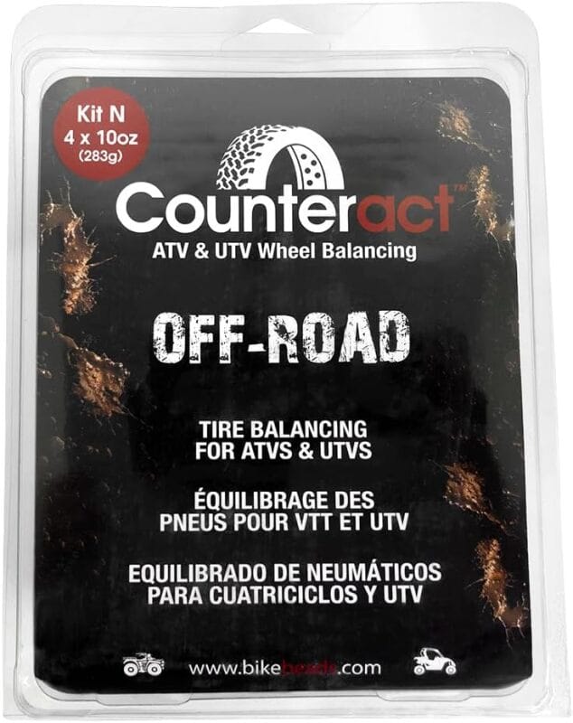 Counteract — Counteract ATV/UTV Balancing Bead DIY Kit: (4) 10oz Bags