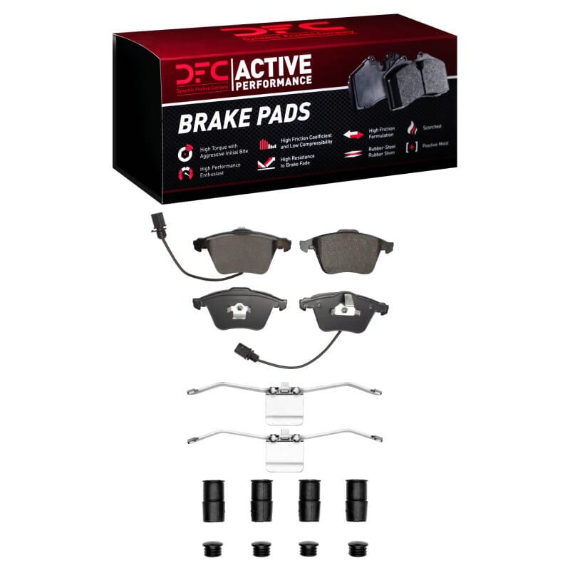 DFC — DFC 00-11 Audi A4 Quattro Front Active Performance Pads and Hardware Kit
DFC Brake Pad Set