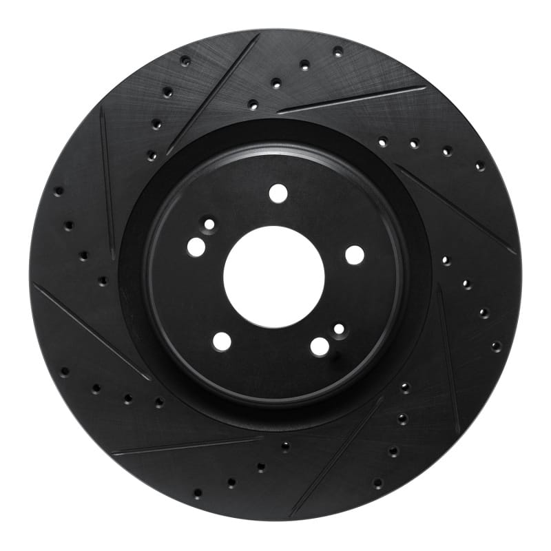 R1 Concepts — R1 21-26 Hyundai Sonata Front Left Drilled & Slotted Black Brake Rotor
R1 Brake Rotor Drill