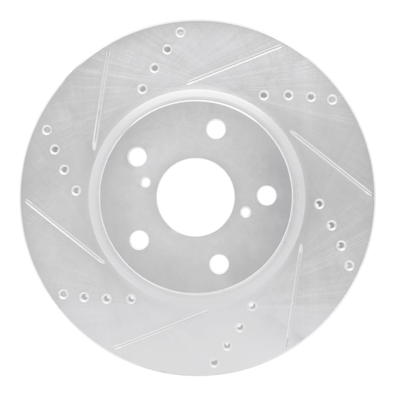 R1 Concepts — R1 06-15 Lexus IS250 Right Front Drilled & Slotted Silver Brake Rotor
R1 Brake Rotor Drill