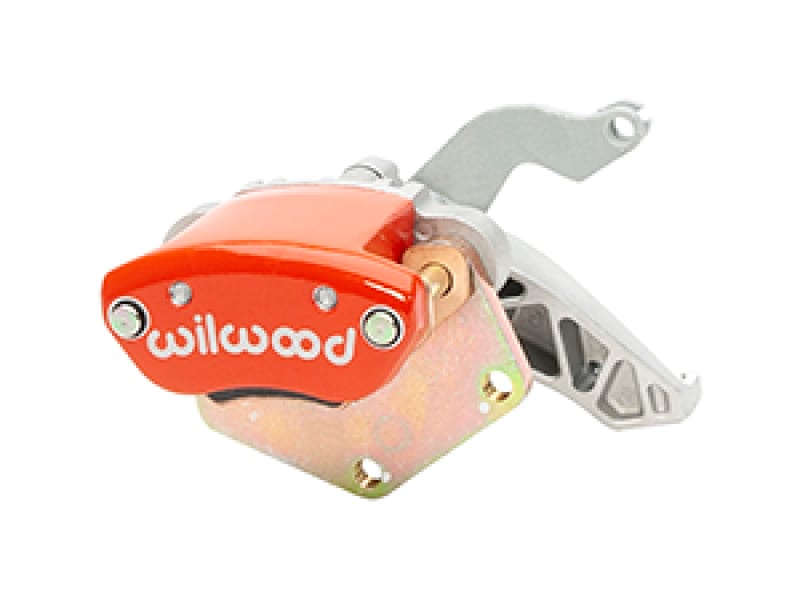 Wilwood — Wilwood Caliper-MC4 Mechanical Parking Brake-R/H - Red 2.00 MT 1.19in Piston .81in Disc
BRAKE CALIPER