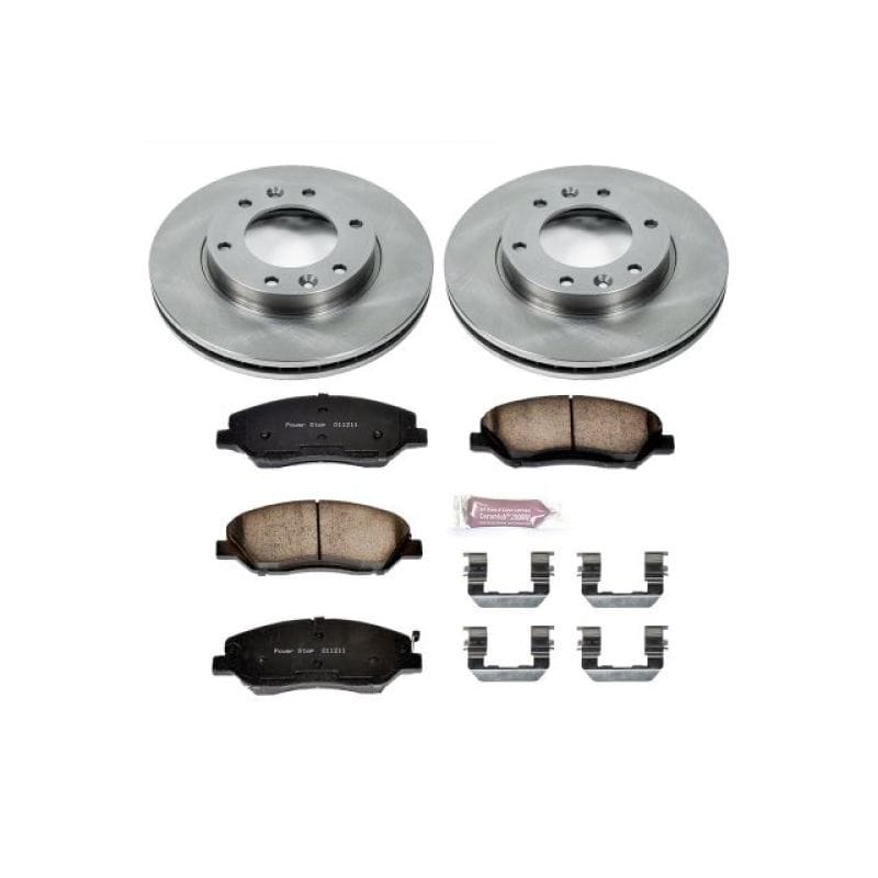 PowerStop — Power Stop 07-08 Hyundai Entourage Front Autospecialty Brake Kit