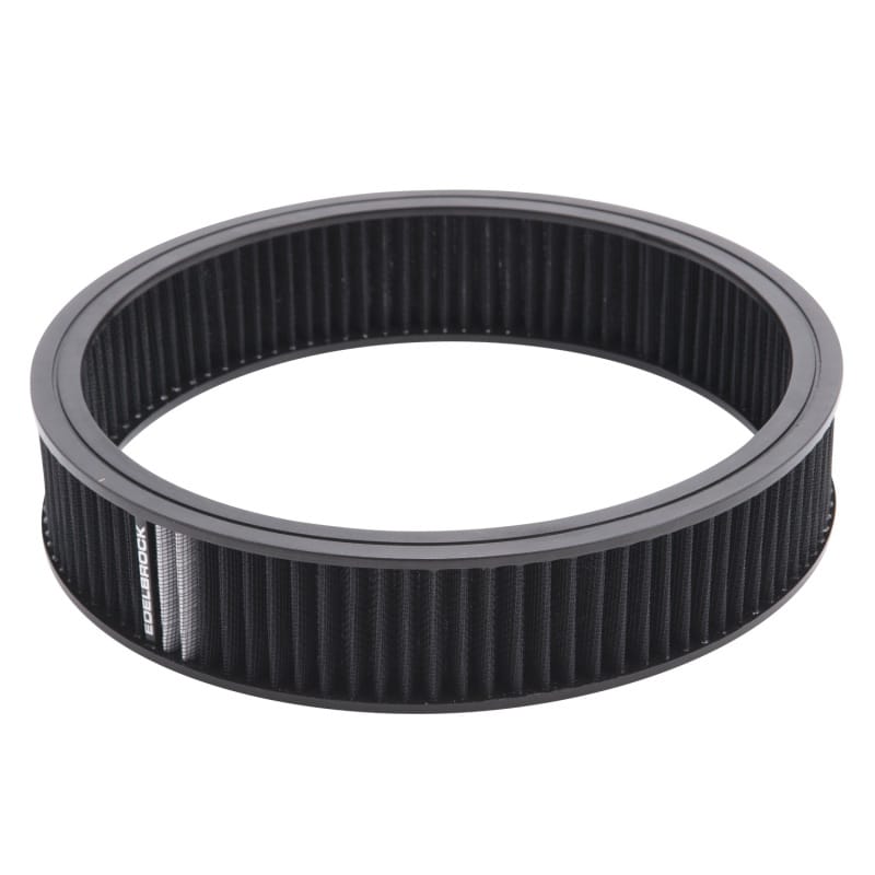 Edelbrock — Edelbrock Air Cleaner Element Pro-Flo 3In Tall 14In Diameter Black
AIR INDUCTION