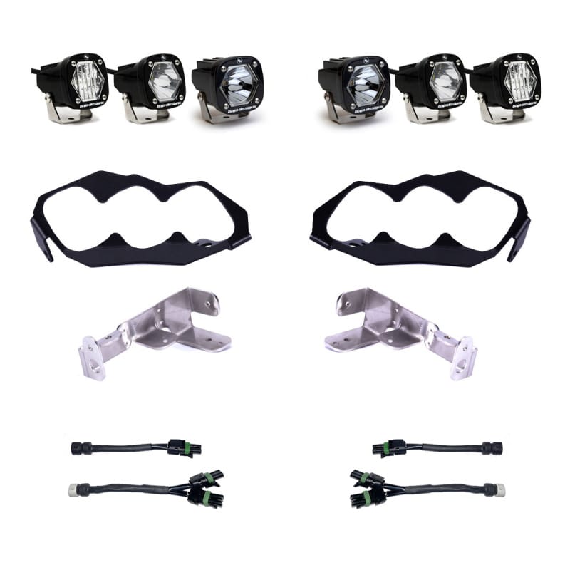 Baja Designs — Baja Designs 2024 Can-Am Maverick R Triple S1 Unlimited Headlight Kit