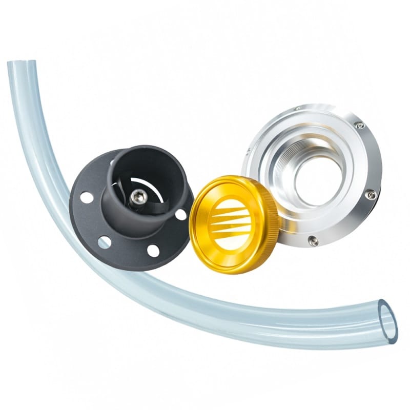 Fuelab — Fuelab Remote Fuel Filler Kit w/Cap & 3ft Hose
