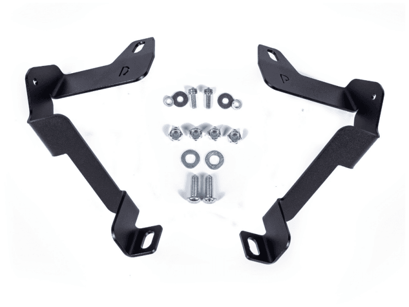 Cali Raised LED — Cali Raised 14-21 Toyota Tundra 32In Lower Bumper Hidden Led Light Bar Brackets Kit - Brackets Only