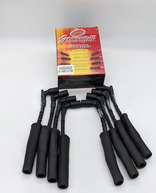 Granatelli Motor Sports — Granatelli 20-23 GM LT2 6.2L Hi-Perf Coil-Near-Plug Wire Connector Kit w/Blk Jacket/Blk Sleeve
Coil Connector
