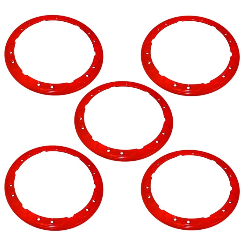 Ford Racing — Ford Racing 2021+ Ford Bronco Functional Bead Lock Ring Kit - Red
Wheel Bead Lock