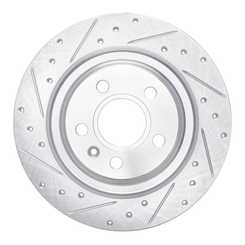 R1 Concepts — R1 19-25 Volvo XC40 Rear Left Drilled & Slotted Silver Brake Rotor
R1 Brake Rotor Drill