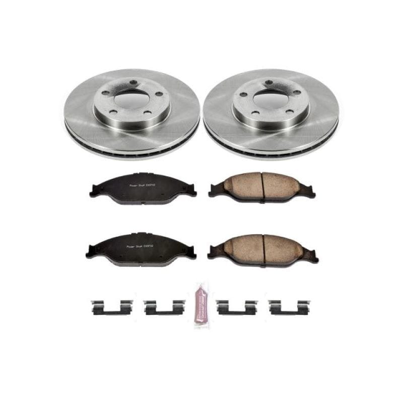 PowerStop — Power Stop 99-04 Ford Mustang Front Autospecialty Brake Kit
