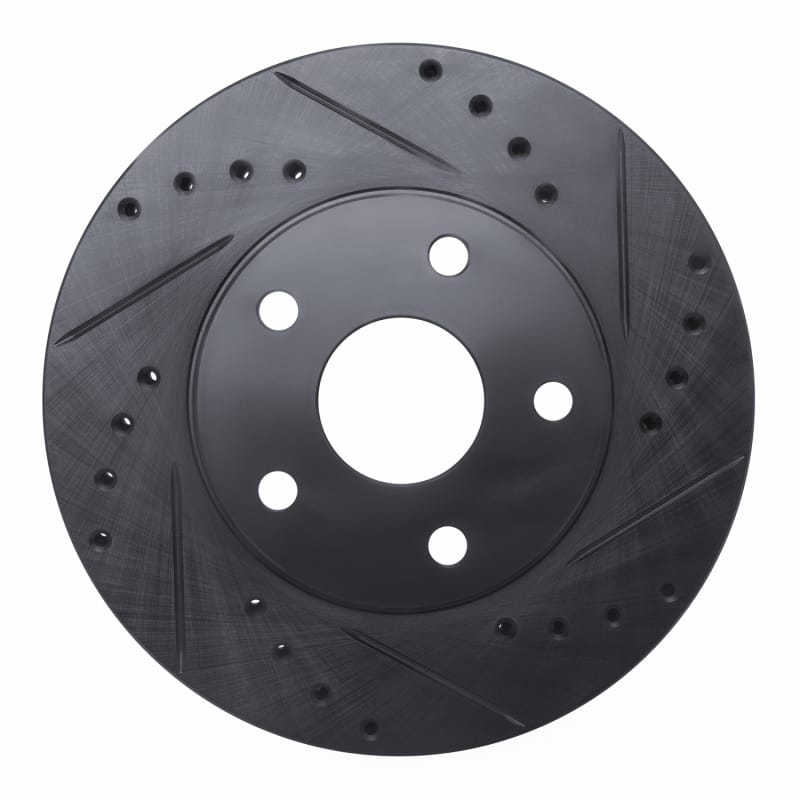 R1 Concepts — R1 92-95 Toyota MR2 Front Right Drilled & Slotted Black Brake Rotor
R1 Brake Rotor Drill