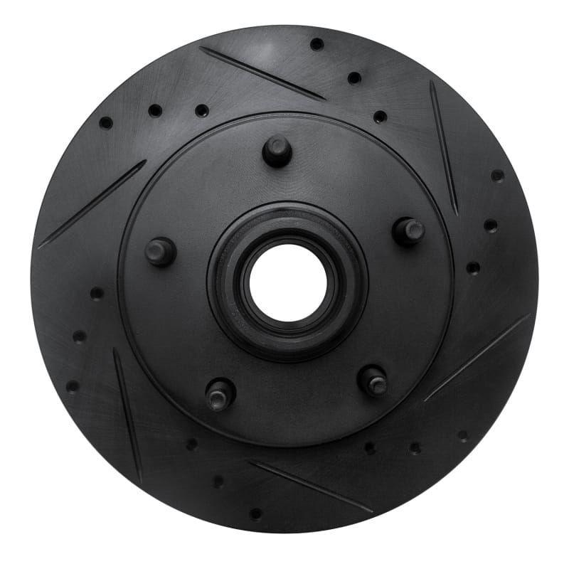 R1 Concepts — R1 94-99 Dodge Ramcharger (Mexico) Front Right Drilled & Slotted Black Brake Rotor
R1 Brake Rotor Drill