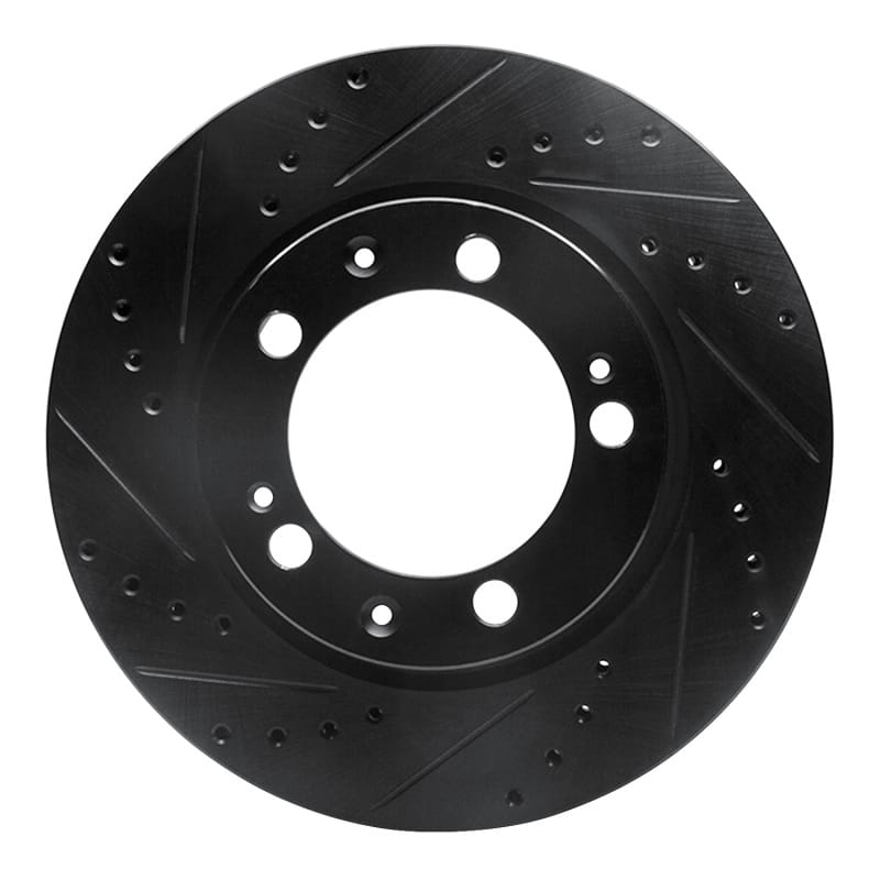R1 Concepts — R1 86-91 Porsche 928 Right Front Drilled & Slotted Black Brake Rotor
R1 Brake Rotor Drill