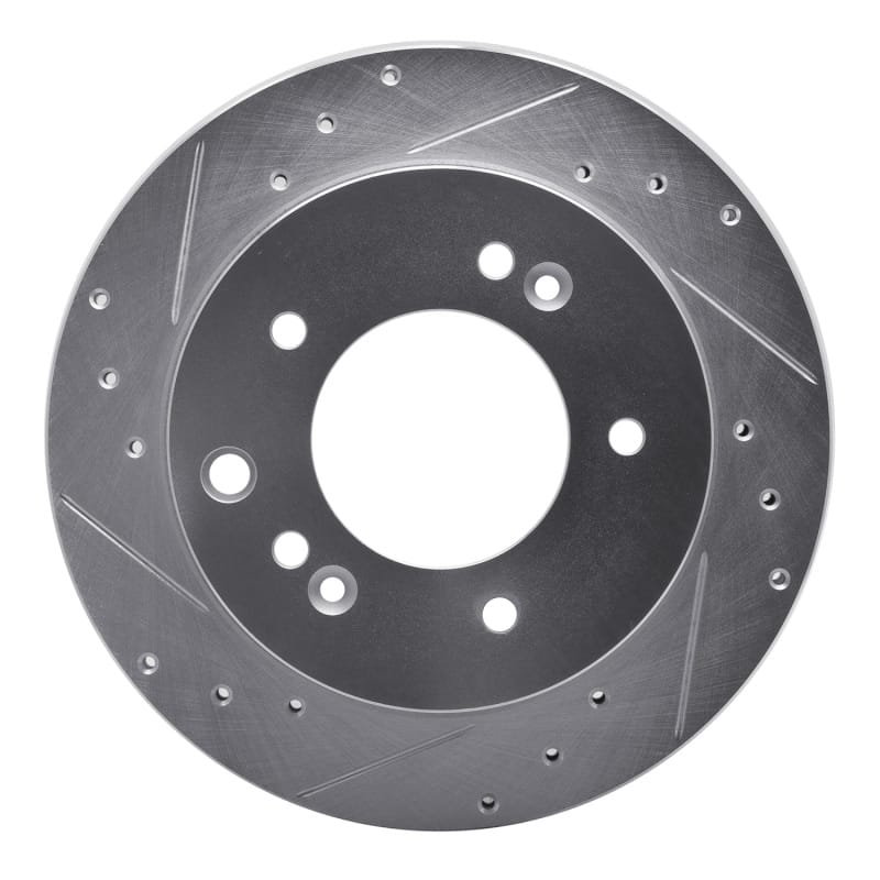 R1 Concepts — R1 03-06 Kia SORENTO Rear Left Drilled & Slotted Silver Brake Rotor
R1 Brake Rotor Drill