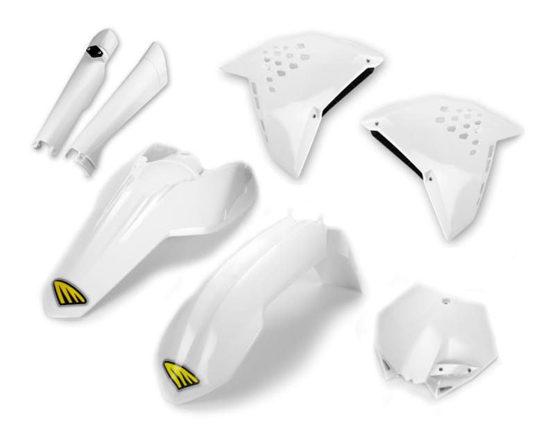 Cycra — Cycra 07-11 KTM 125-505 SX/XC/SX-F/XC-F/XC-W/XCF-W/EXC-F Powerflow Body Kit - White